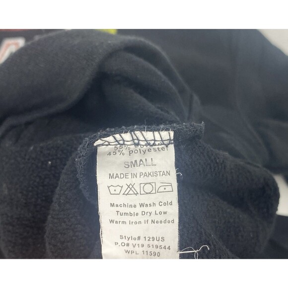 Universal Studios Jurassic Park Sweater Adult Small Black Hoodie Sweatshirt - Picture 7 of 7